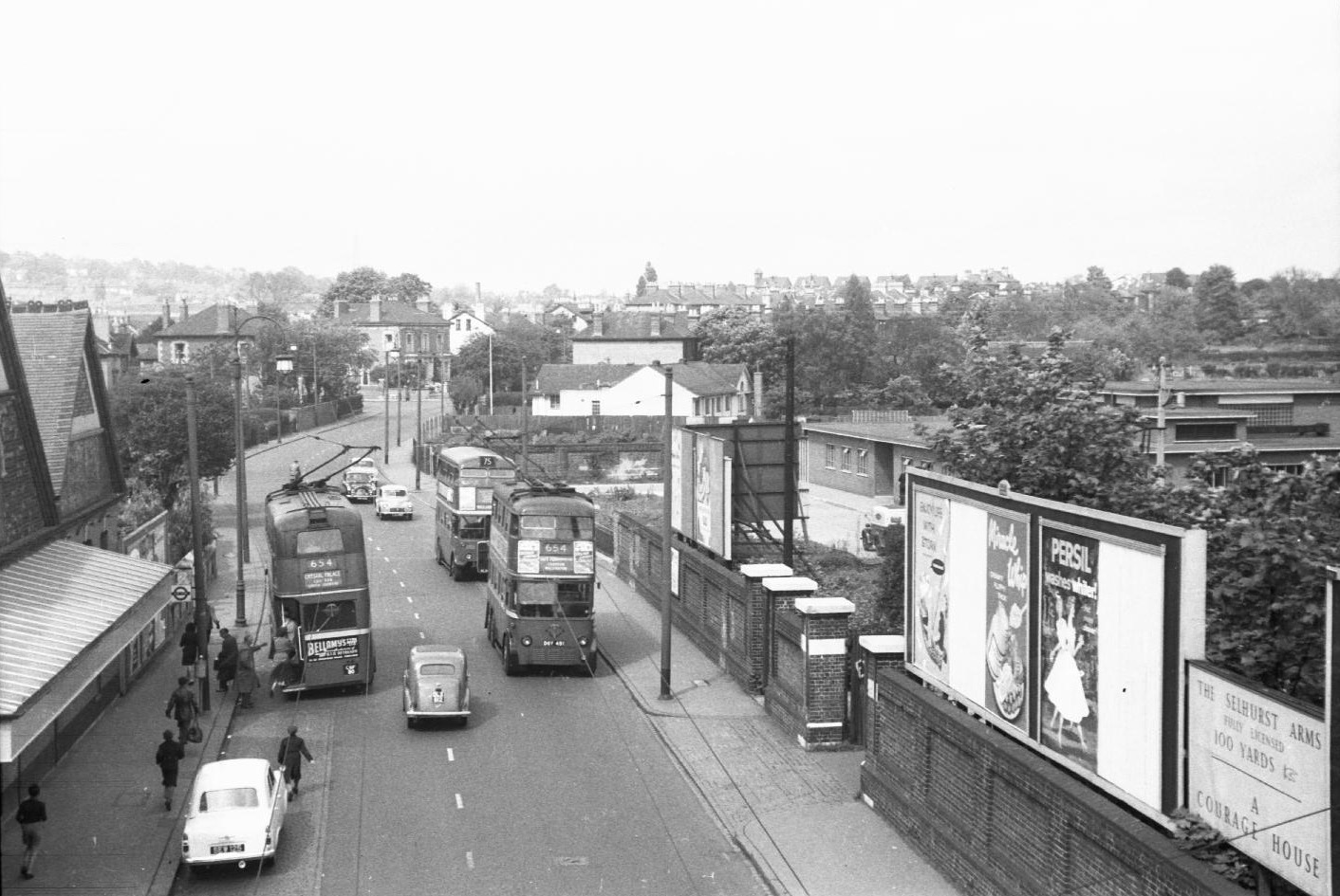 At Selhurst Station