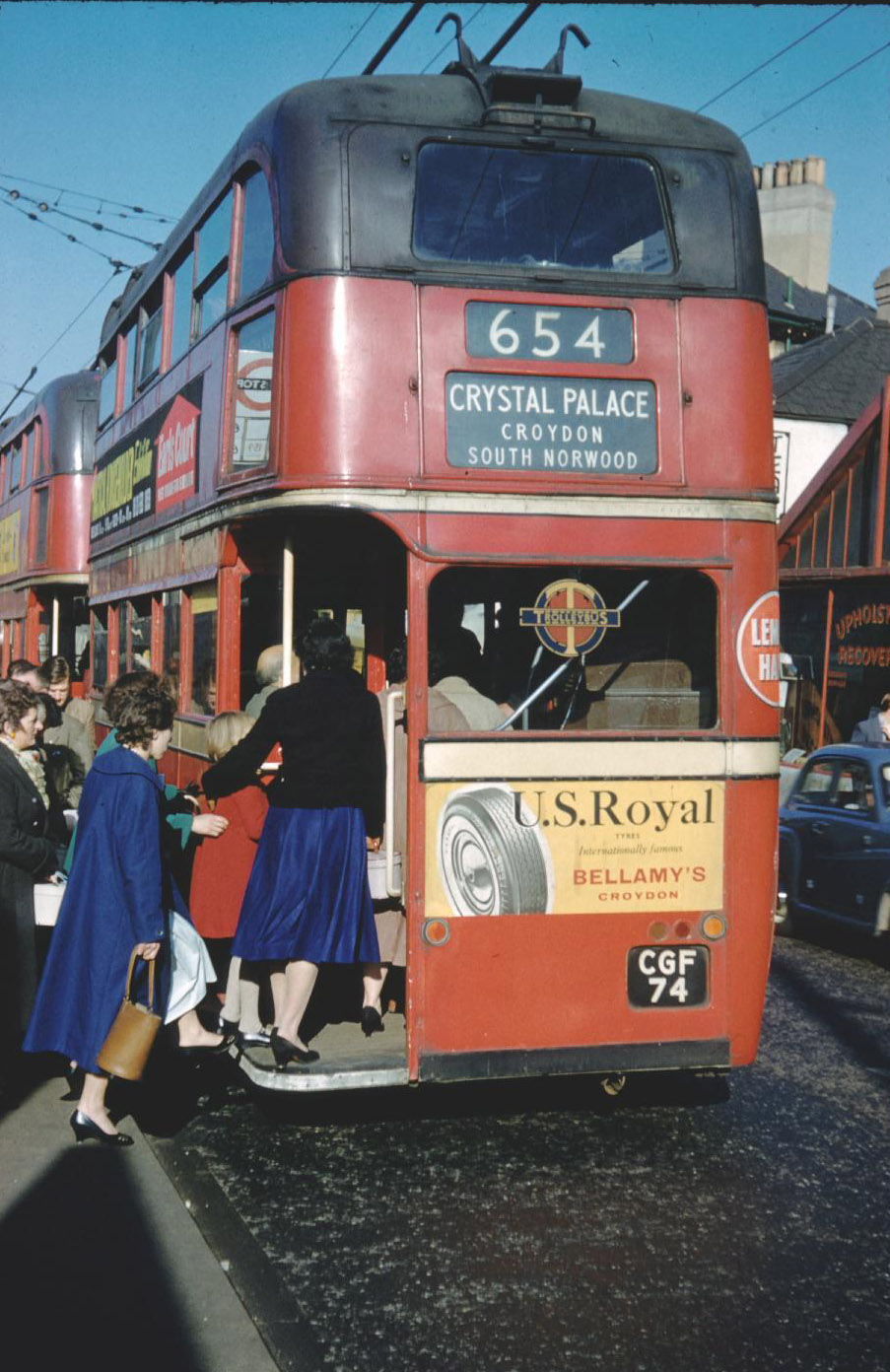 Boarding at West Croydon