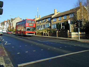 Anerley Hill, Penge in 2000