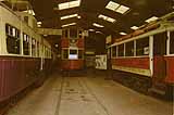 LCC 1 is seen inside the Depot at Crich