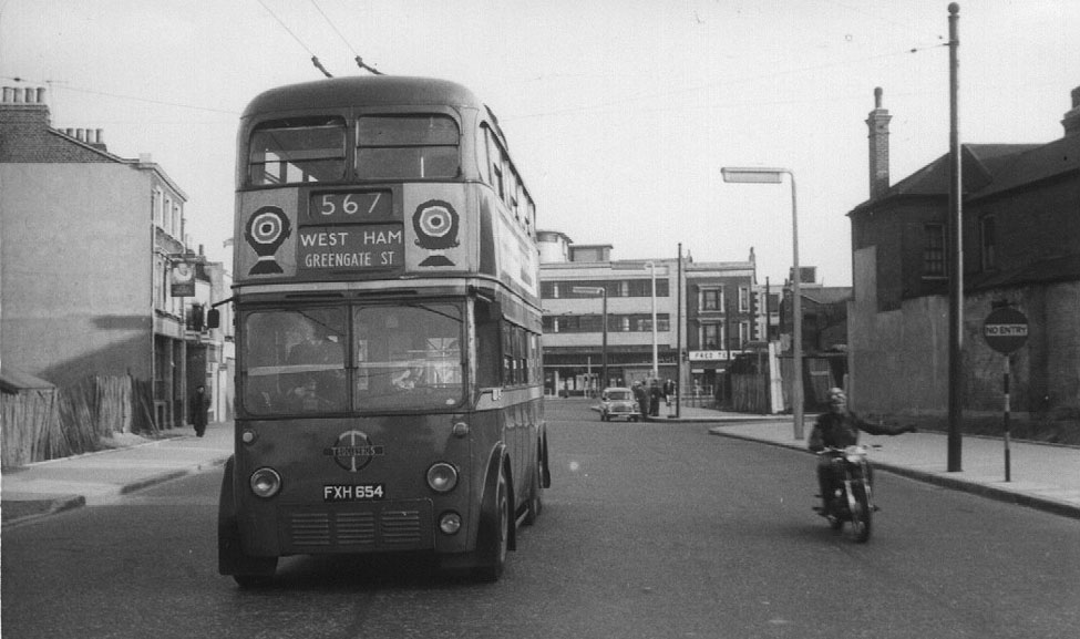  East India Dock Road at Poplar 