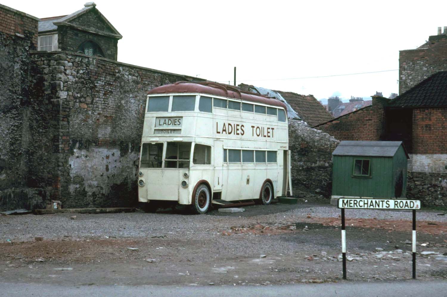 Portsmouth Trolley as Bristol Lavatory