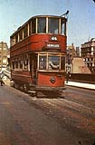  London Tram on Southwark Bridge 